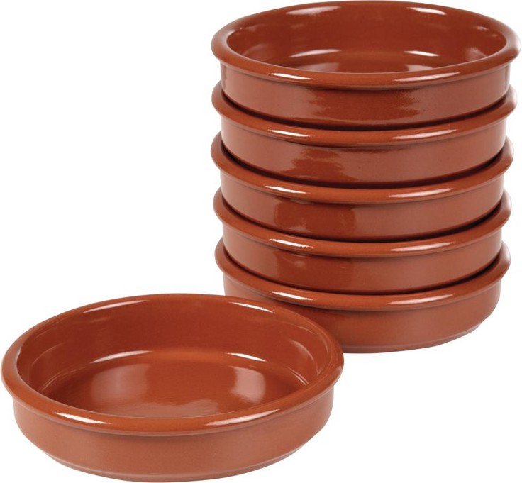  Gastronoble Terracotta Tapasschalen 12,8cm 