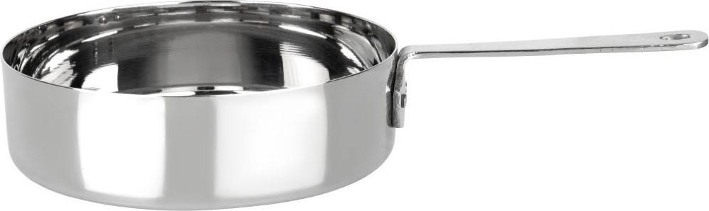  Olympia Tischpr&auml;sentation Edelstahl Mini-So&szlig;enpfanne 125x35mm 