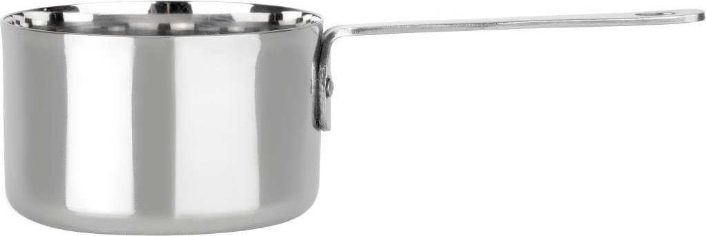  Olympia Tischpr&auml;sentation Mini-Saucenpfanne aus Edelstahl 70x45mm 
