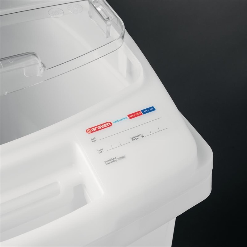  Araven transparenter Zutatenbeh&auml;lter 100L 