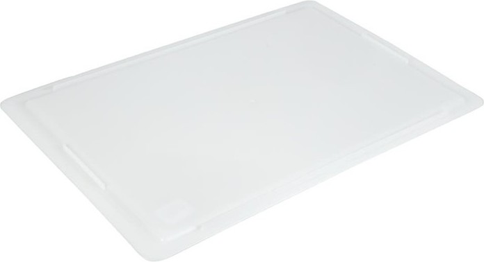  Cambro Pizzateigkistendeckel aus Polyethylen 60x40x2cm 