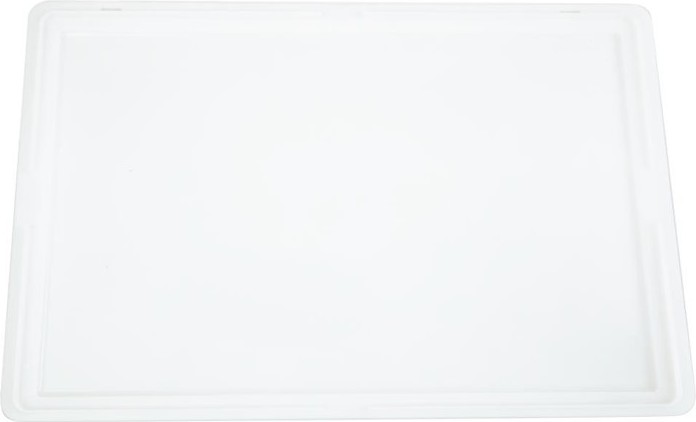  Cambro Pizzateigkistendeckel aus Polyethylen 60x40x2cm 