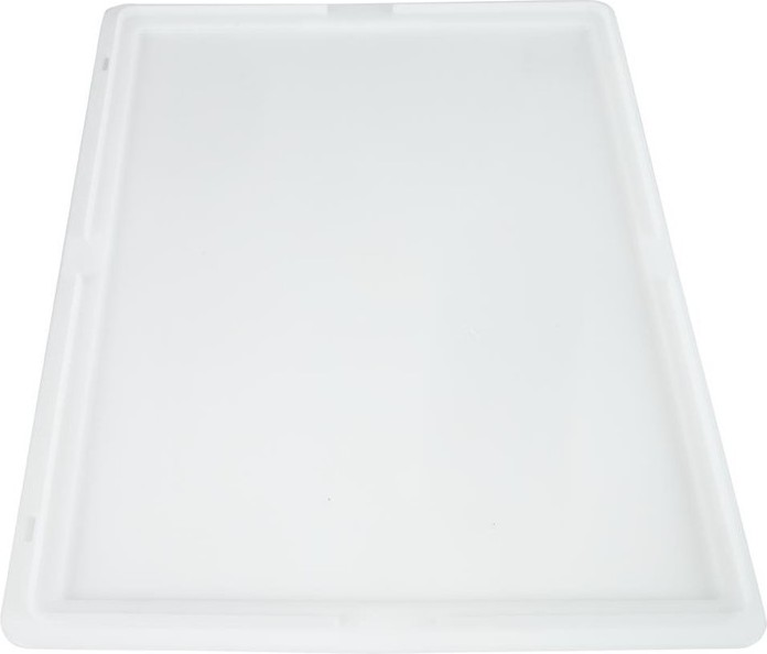  Cambro Pizzateigkistendeckel aus Polyethylen 60x40x2cm 