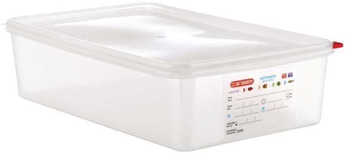  Araven GN1/1 Lebensmittelbeh&auml;lter mit Deckel 13,7L 