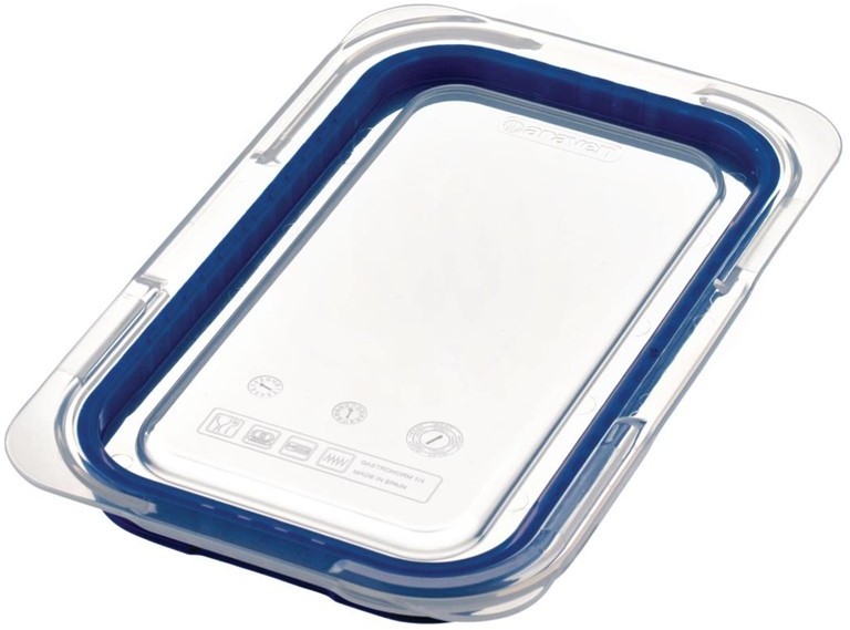  Araven Deckel f&uuml;r GN1/4 Lebensmittelbeh&auml;lter blau 