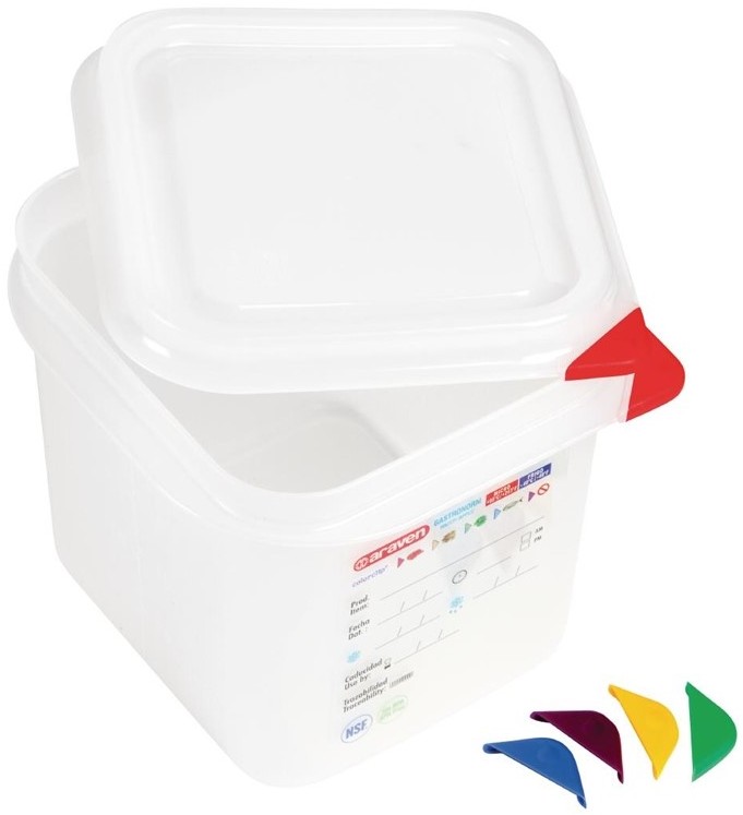  Araven GN1/6 Lebensmittelbeh&auml;lter 2,6L 