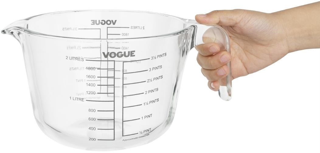  Vogue Glas Messbecher 2000ml 