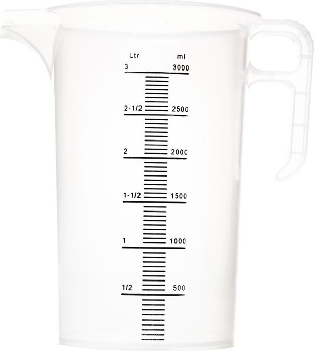  Gastronoble Polypropylen Messbecher 3L 