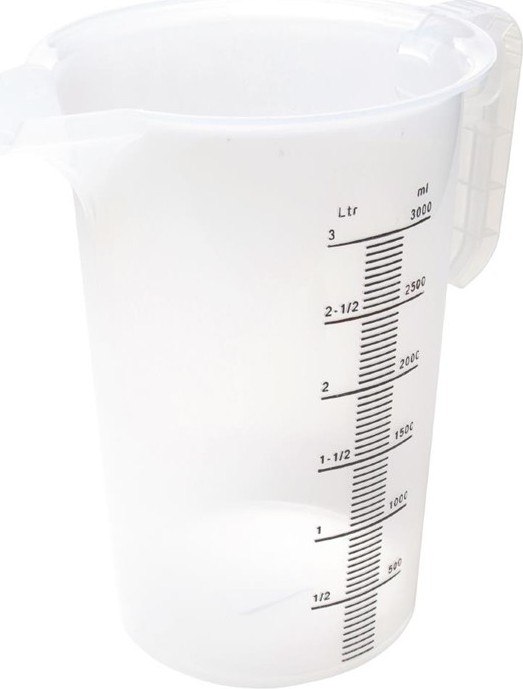  Gastronoble Polypropylen Messbecher 3L 