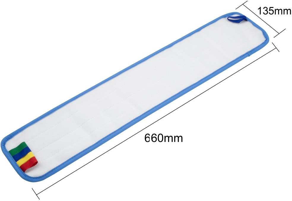  Jantex 600mm Flachmopkopf Mikrofaserpad 