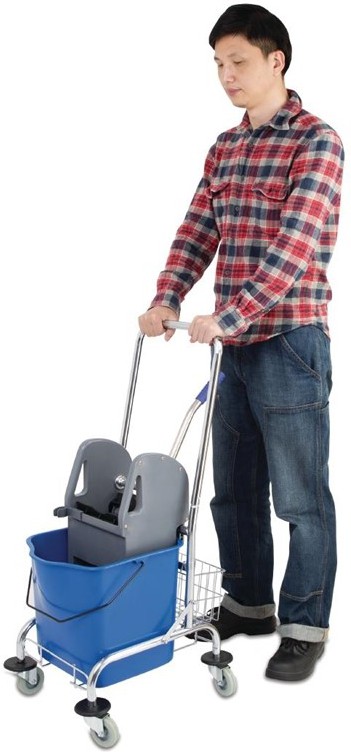  Jantex Deluxe Moppeimer mit Mopppresse 24L 