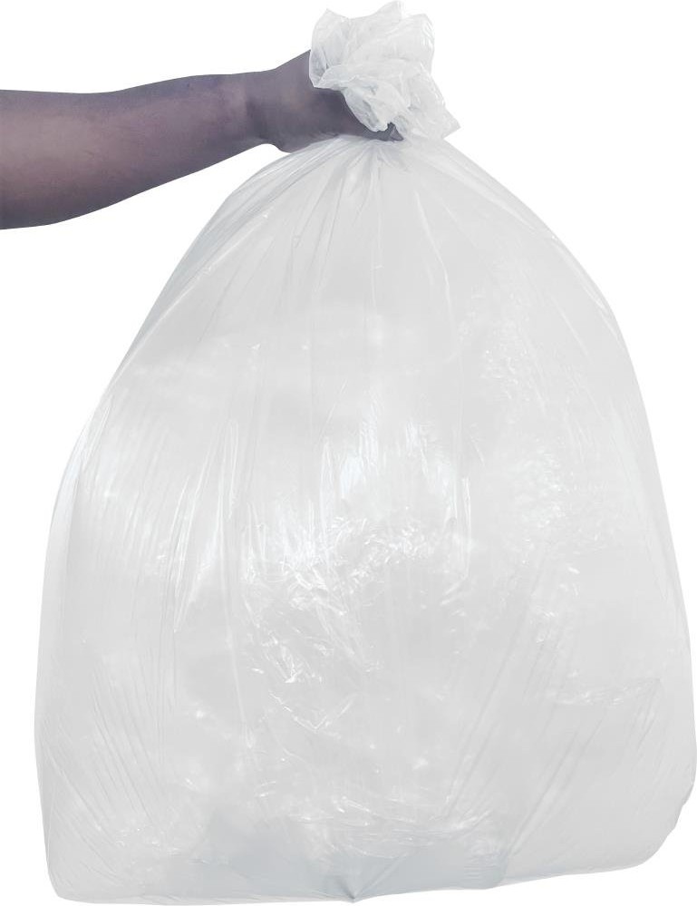  Jantex Leichte Klarsicht-M&uuml;llbeutel 80Ltr (200 St&uuml;ck) 