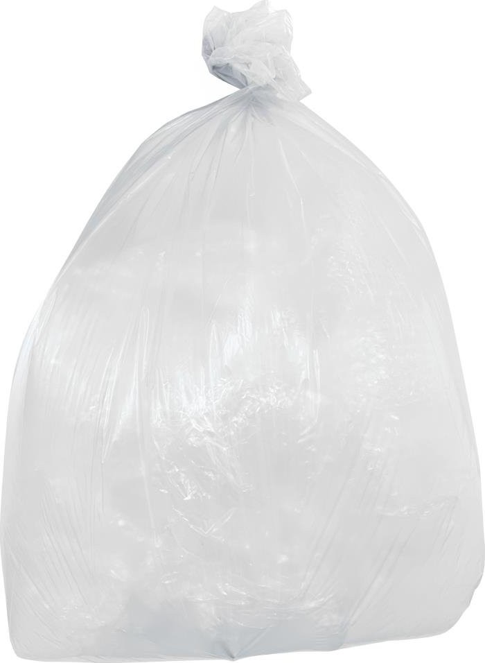  Jantex Leichte Klarsicht-M&uuml;llbeutel 80Ltr (200 St&uuml;ck) 