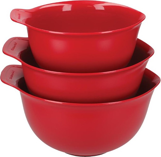  KitchenAid R&uuml;hrsch&uuml;sseln Empire Red (3 St&uuml;ck) 
