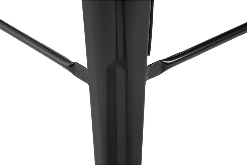  Bolero Bistrobarhocker aus Stahl schwarz 