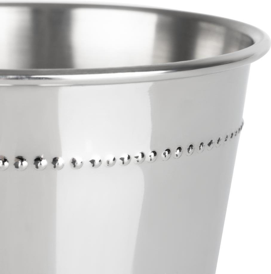  Olympia Barartikel Perlen Julep Becher Edelstahl 370ml 