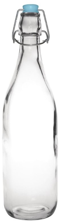  Olympia Glasflaschen mit B&uuml;gelverschluss 1L 
