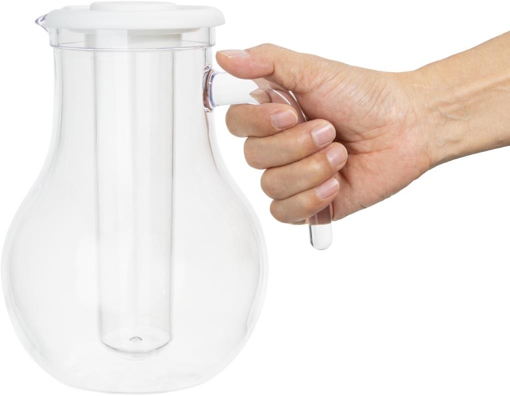  Olympia Kristallon Krug mit K&uuml;hlrohr Polycarbonat schlicht 1600ml 
