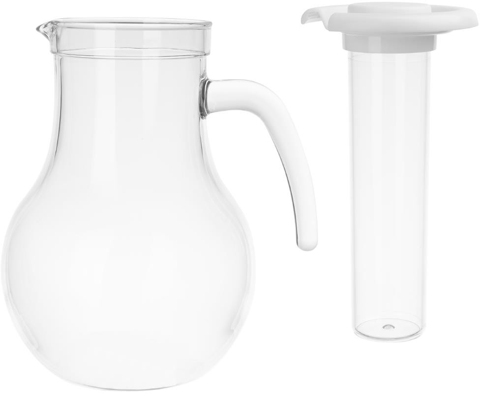  Olympia Kristallon Krug mit K&uuml;hlrohr Polycarbonat schlicht 1600ml 