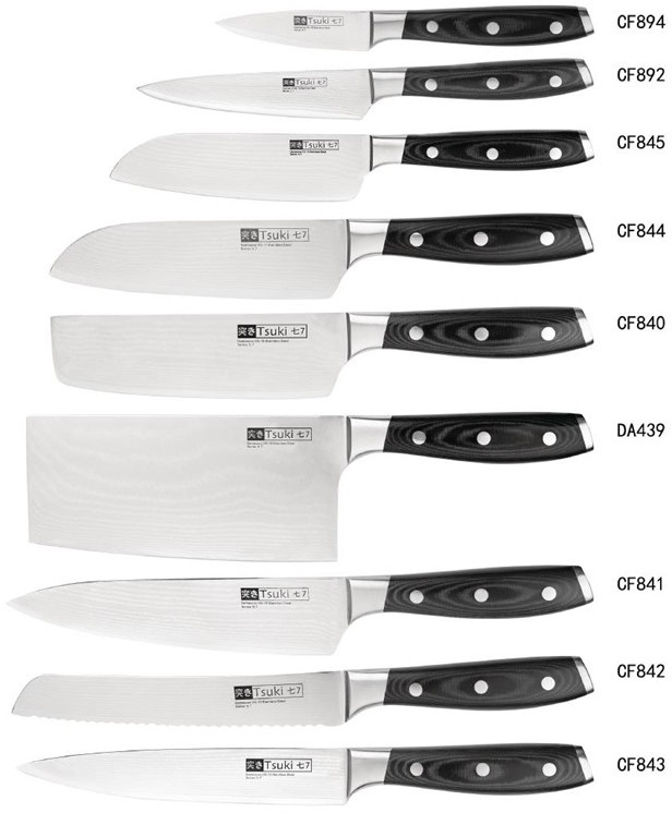  Tsuki Serie 7 Kochmesser 20cm 