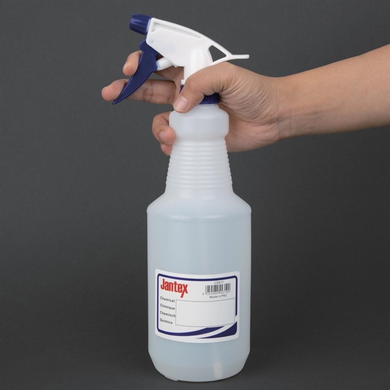  Jantex farbkodierte Spr&uuml;hflasche blau 750ml 