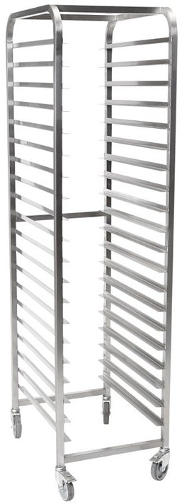  Gastro M Regalwagen 60 x 40cm 18 Etagen 