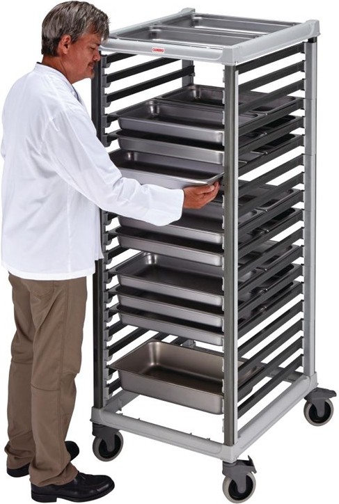  Cambro GN 2/1 Regalwagen 36 Etagen 