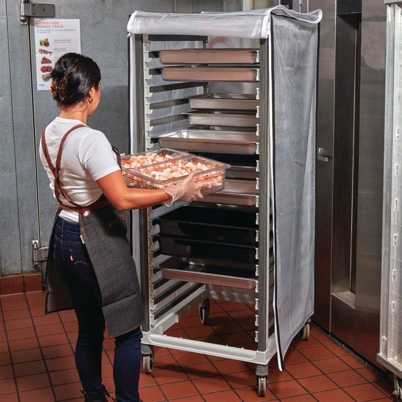  Cambro GN 2/1 Regalwagen 36 Etagen 