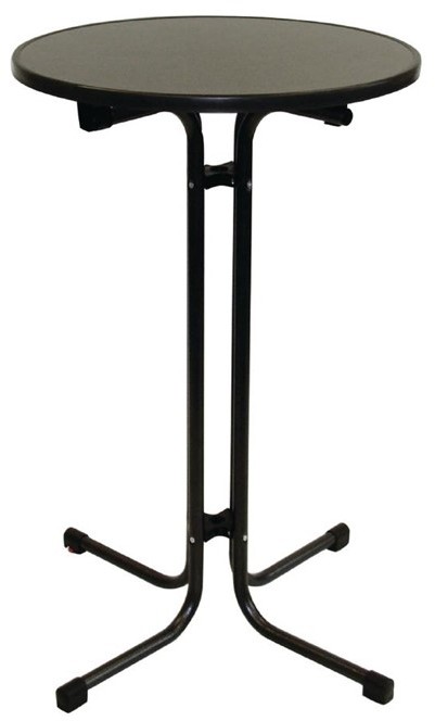  Gastronoble Monaco runder Stehtisch Metall grau 80cm 