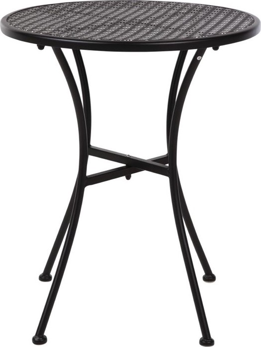  Bolero runder Bistrotisch Stahl schwarz 60cm (15 St&uuml;ck) 