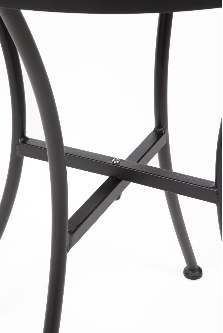  Bolero runder Bistrotisch Stahl schwarz 60cm (15 St&uuml;ck) 