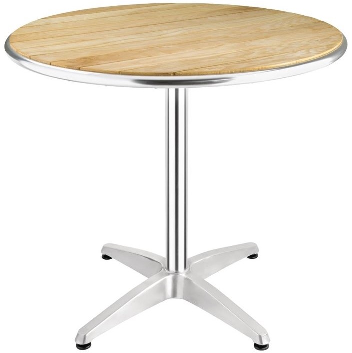  Bolero runder Tisch Eschenholz 1 Bein 80cm 