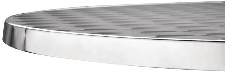  Bolero runder Stehtisch Edelstahl 60cm 