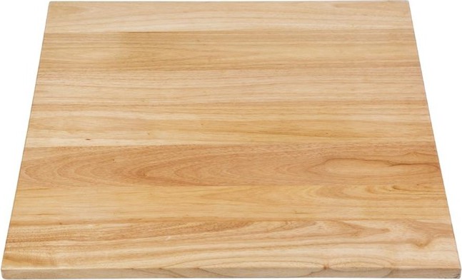  Bolero quadratische Tischplatte Natur vorgebohrt 70cm 