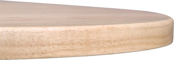  Bolero runde Tischplatte Natur vorgebohrt 60cm 