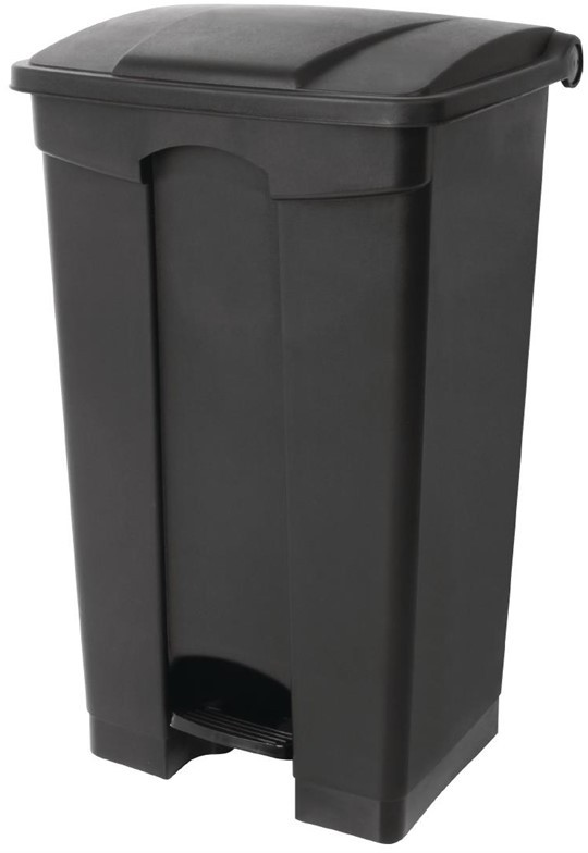  Jantex K&uuml;chenpedaleimer schwarz 45L 