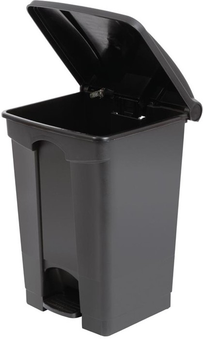  Jantex K&uuml;chenpedaleimer schwarz 45L 