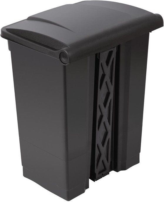  Jantex K&uuml;chenpedaleimer schwarz 65L 