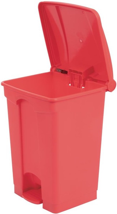  Jantex K&uuml;chenpedaleimer rot 45L 