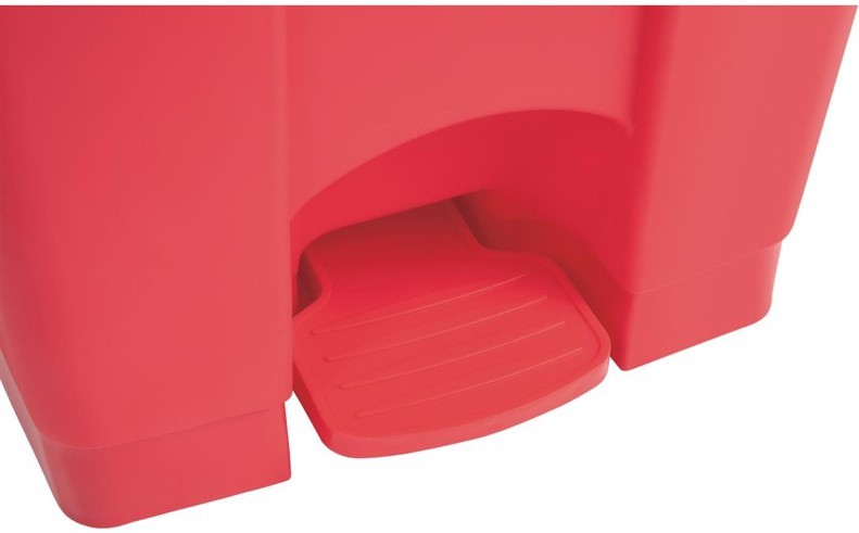  Jantex K&uuml;chenpedaleimer rot 45L 