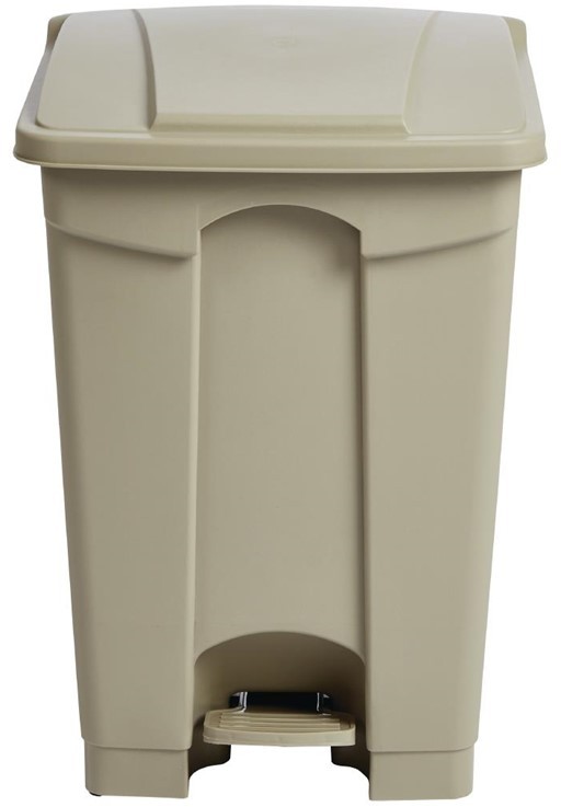  Jantex K&uuml;chenpedaleimer beige 45L 