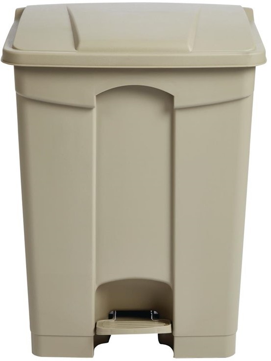  Jantex K&uuml;chenpedaleimer beige 65L 