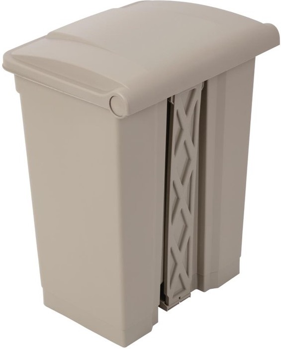  Jantex K&uuml;chenpedaleimer beige 65L 