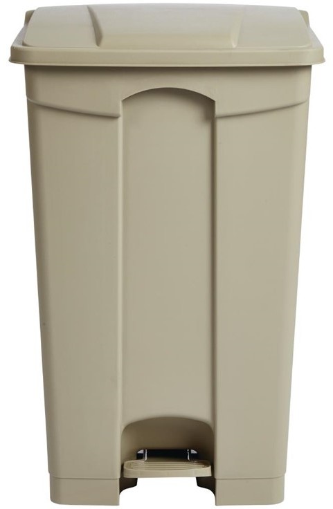  Jantex K&uuml;chenpedaleimer beige 87L 