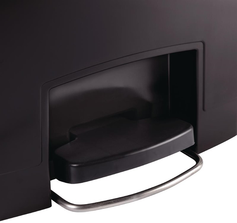  Rubbermaid Slim Jim Front Step Pedaleimer schwarz 50L 