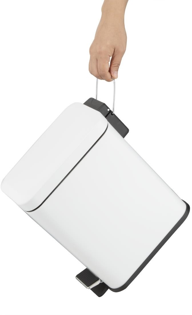  Jantex Schlanker Waschraumbeh&auml;lter Wei&szlig; 5Ltr 