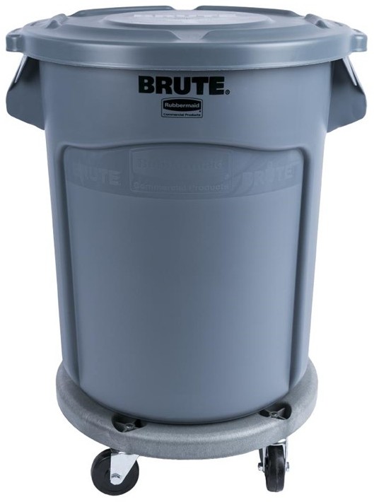  Rubbermaid BRUTE Abfalleimer grau 75L 