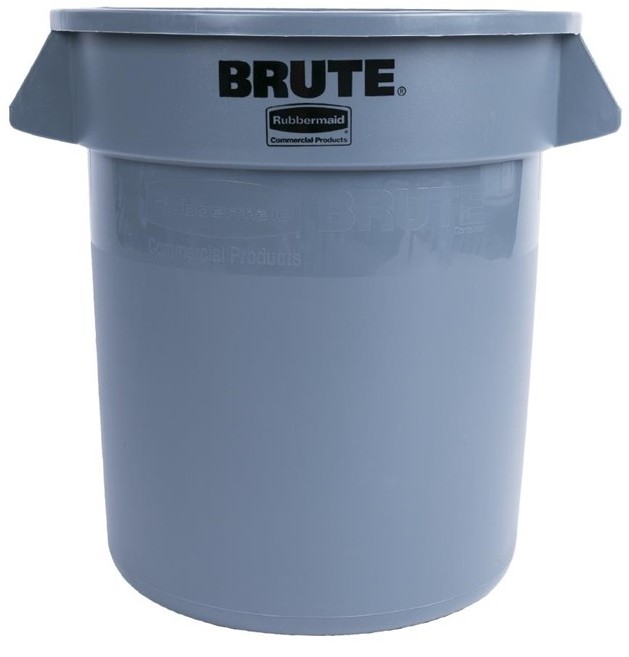  Rubbermaid BRUTE Abfalleimer grau 37L 
