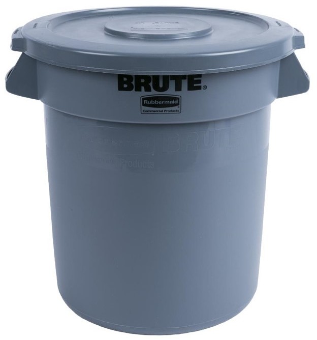  Rubbermaid BRUTE Abfalleimer grau 37L 
