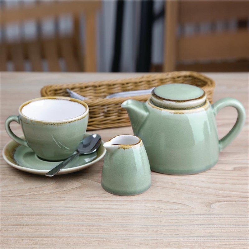  Olympia Kiln Cappuccinotassen Moos 23cl 